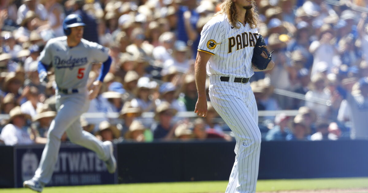 Bryce Miller: Dodgers expose Padres' pitching problems in back-to-back ...