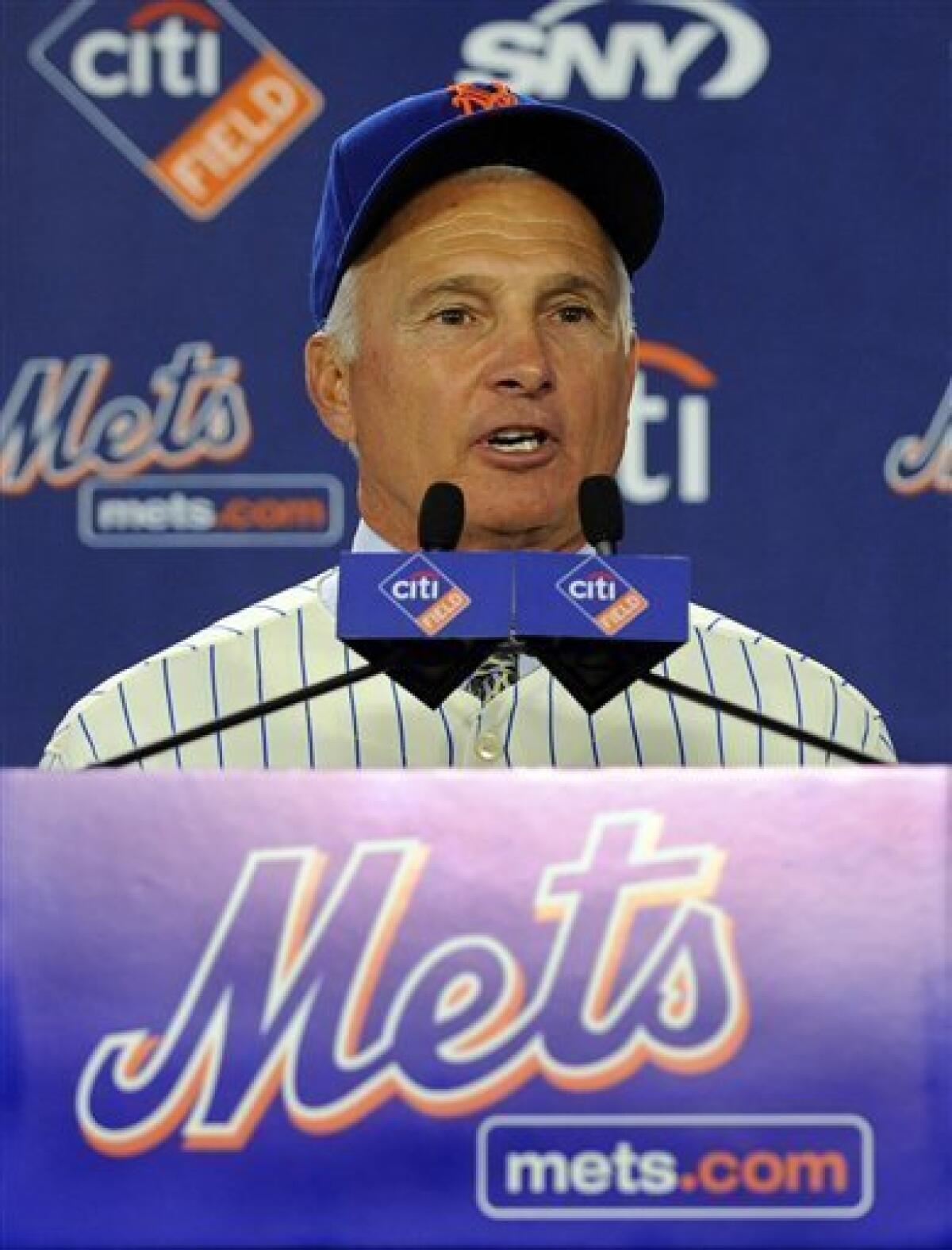 Terry Collins introduced as Mets' manager - The San Diego Union-Tribune
