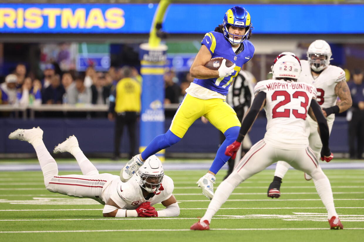 Beat La Rams Rams hold on to beat Cardinals, moving to the cusp of playoff berth ...