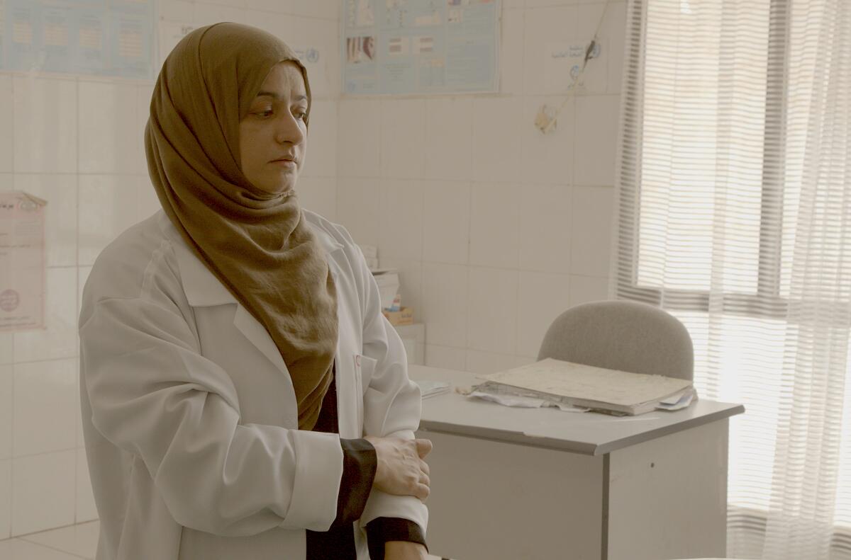 Dr. Aida Alsadeeq in "Hunger Ward."