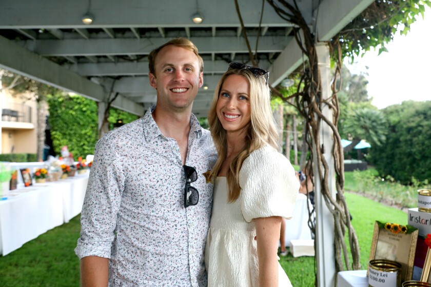 Matt and Olivia Barbiasz attend Eric Marienthal and Friends Concert.