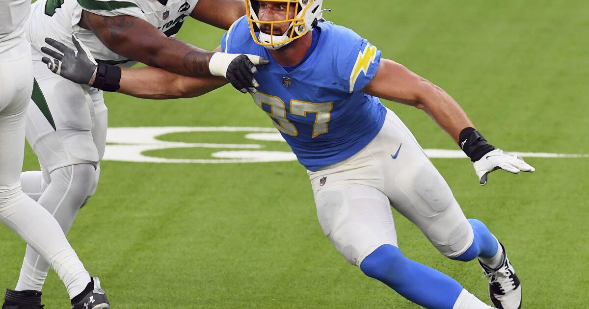 Why Chargers' Joey Bosa chases quarterbacks, but not stardom – San