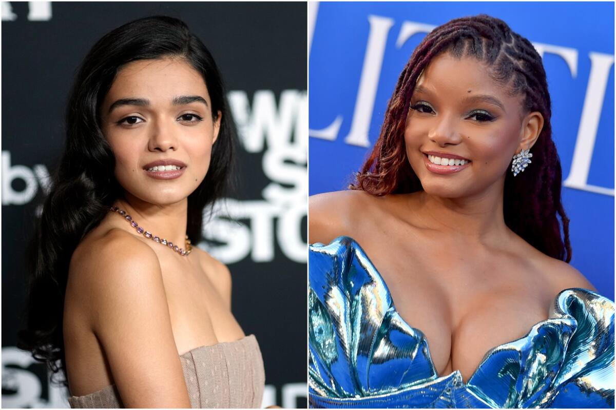 Halle Bailey supports Rachel Zegler amid 'Snow White' hate - Los Angeles Times Halle Bailey supports Rachel Zegler amid 'Snow White' hate - Los Angeles Times
