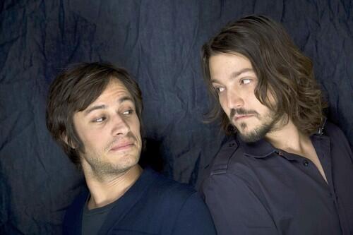 Reunited, at last. Talk about: Diego Luna and Gael Garcia Bernal in Rudo y Cursi.