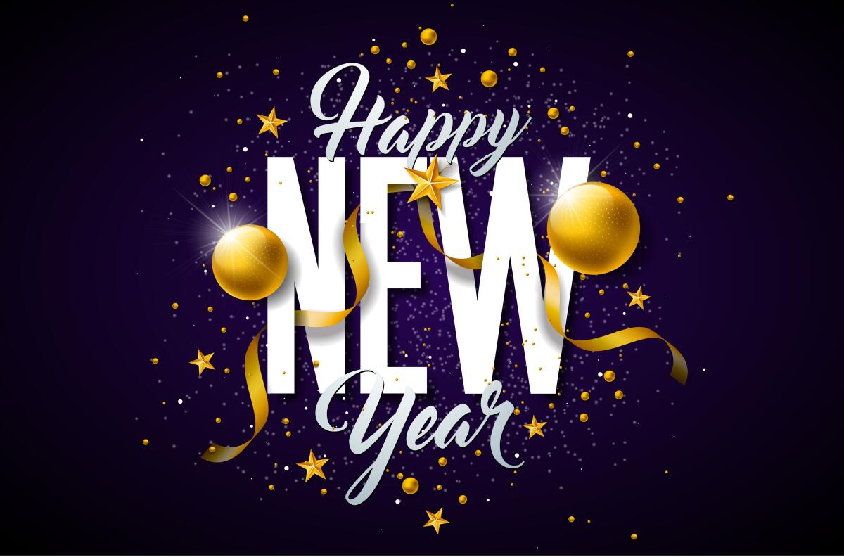 Happy New Year illustration