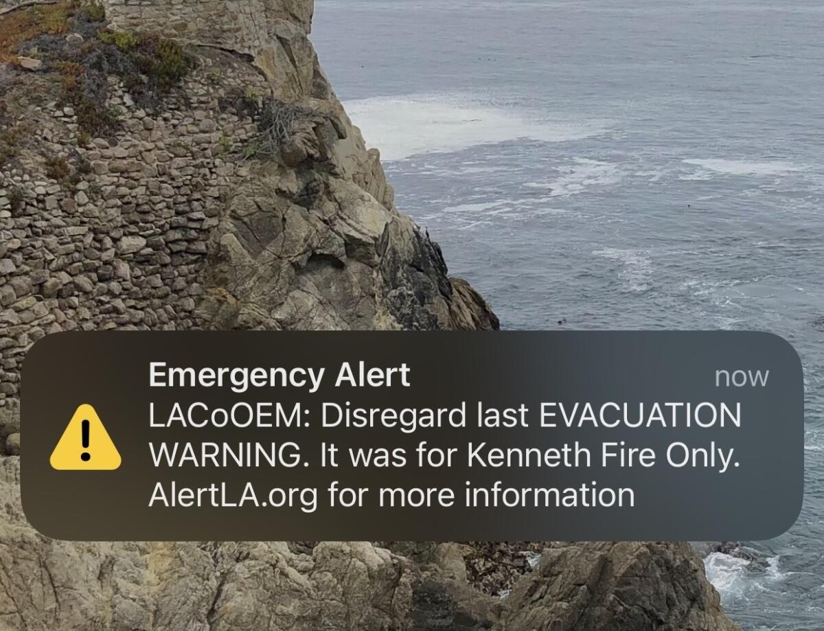 L.A. County's correction alert