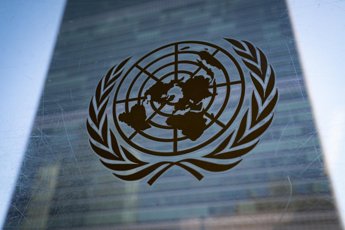 The symbol of the United Nations