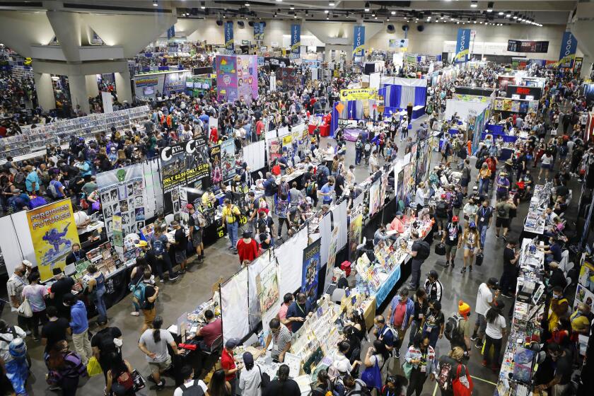 San Diego, CA - JULY 24: People attend Comic-Con in San Diego on Sunday, July 24, 2022. (K.C. Alfred / The San Diego Union-Tribune)