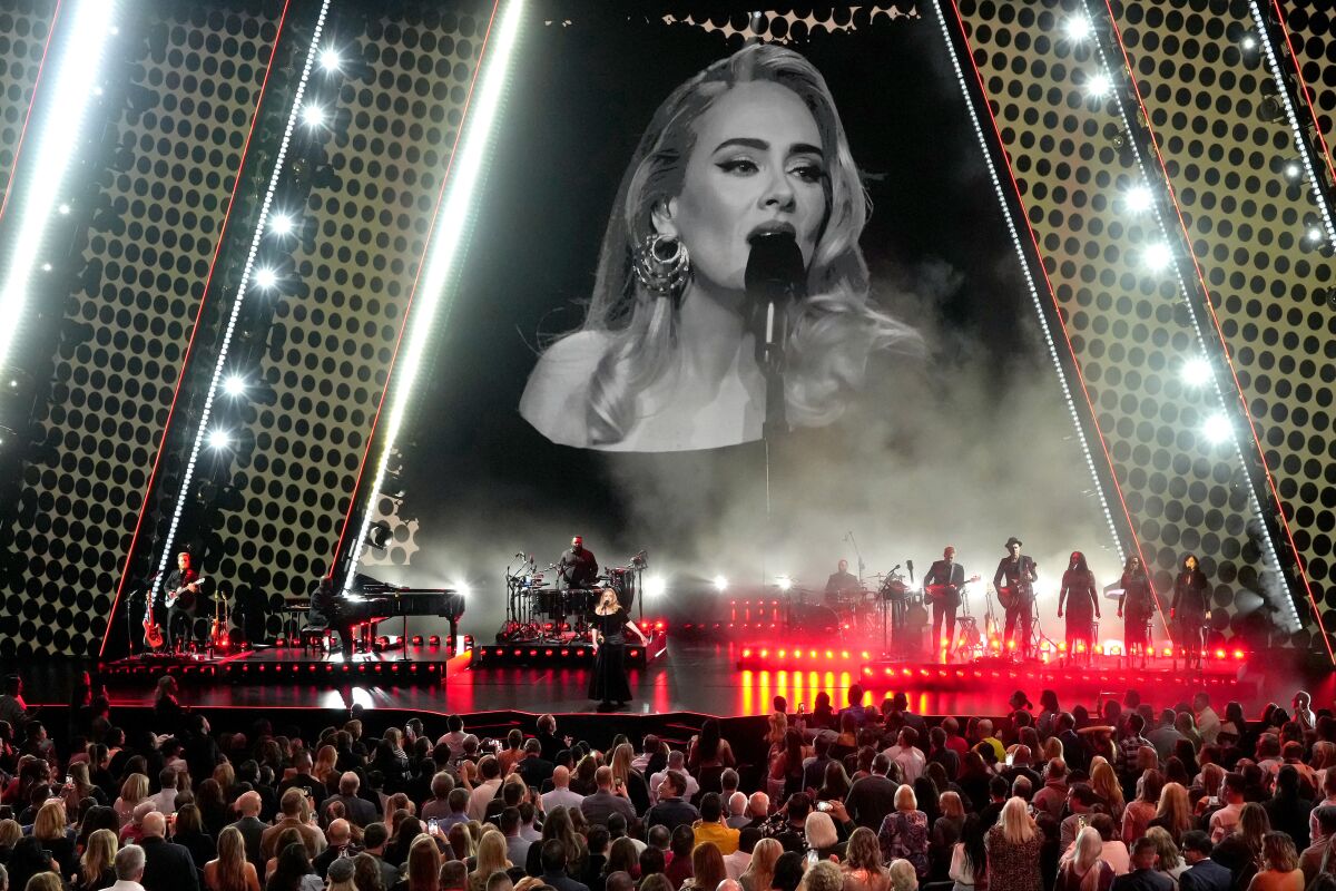 Review Adele opens her longdelayed residency in Las Vegas Los