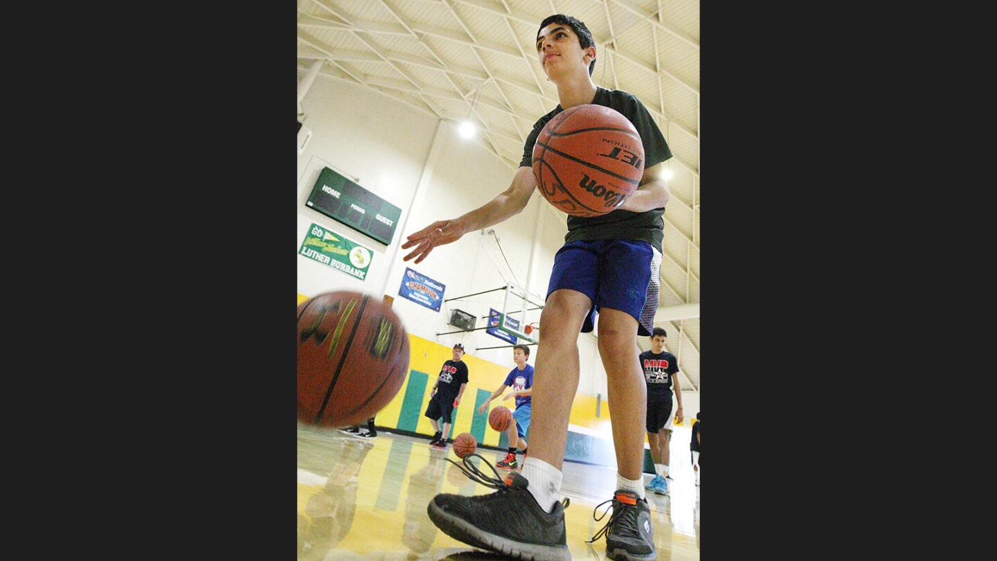 Photo Gallery: Annual MVP basketball camp in Burbank