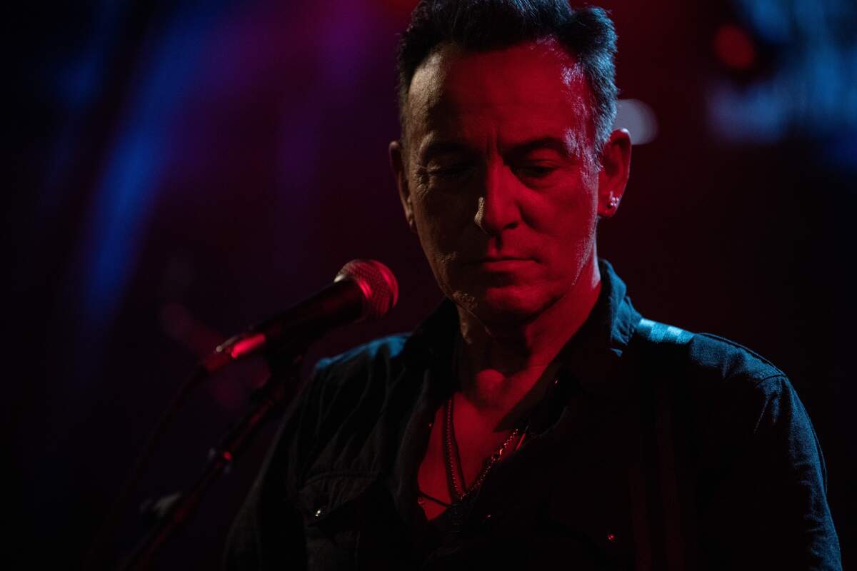 Bruce Springsteen in “Western Stars.”