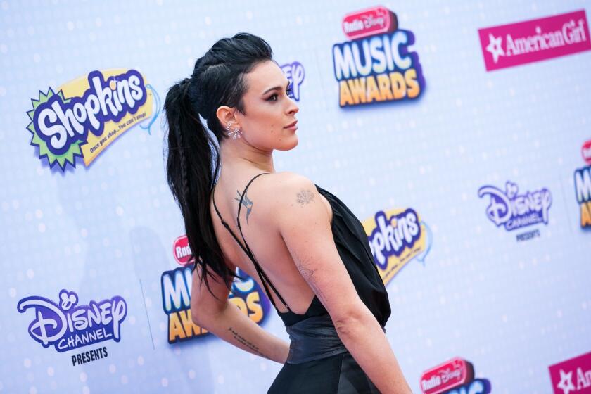 Rumor Willis arrives at the 2015 Radio Disney Music Awards at Nokia Theatre L.A. Live on April, 25 in Los Angeles.