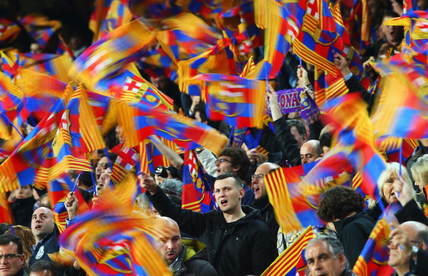 FC Barcelona vs. Club Atletico de Madrid in April 2014