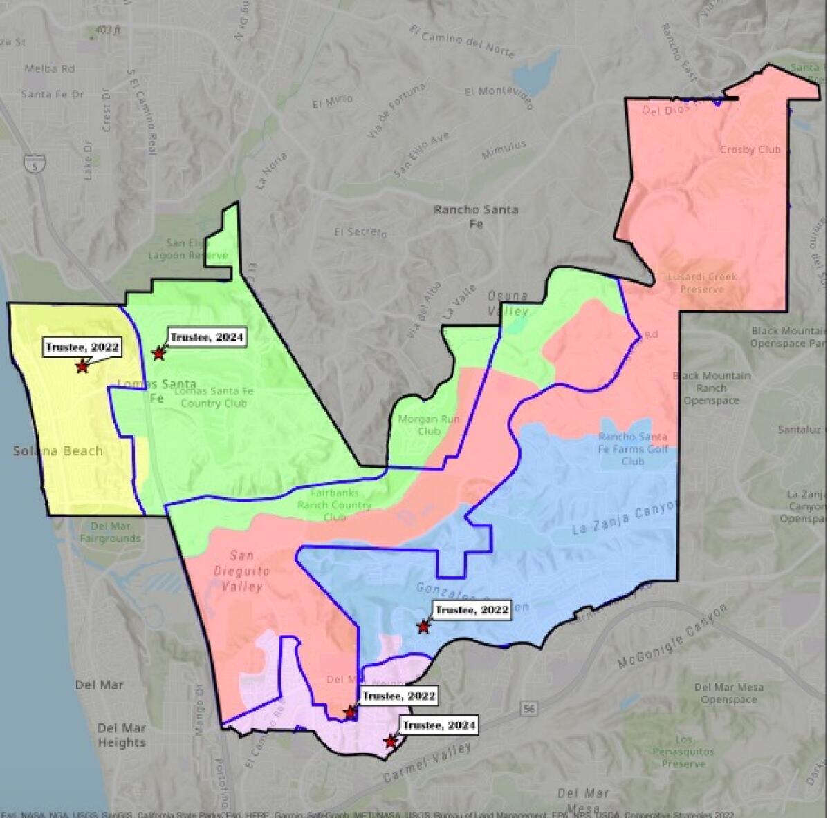 The approved new SBSD map.