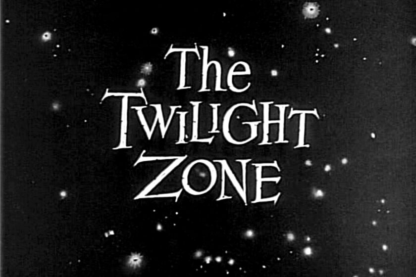 LOS ANGELES - NOVEMBER 20: Opening credits of THE TWILIGHT ZONE episode, "Time Enough At Last." Original air date, November 20, 1959. Image is a screen grab. (Photo by CBS via Getty Images)