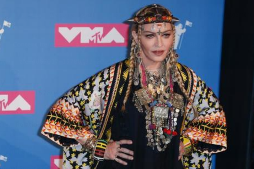 La cantante estadounidense Madonna posa en la sala de prensa de los Premios MTV Video Music Awards 2018, el lunes 20 de agosto de 2018, en el Radio City Music Hall, en Nueva York (EE.UU.). EFE/Jason Szenes/Archivo