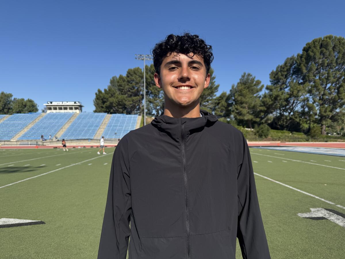 Quarterback Gavin Gray from Agoura is back from an injury and ready for a strong summer passing season.