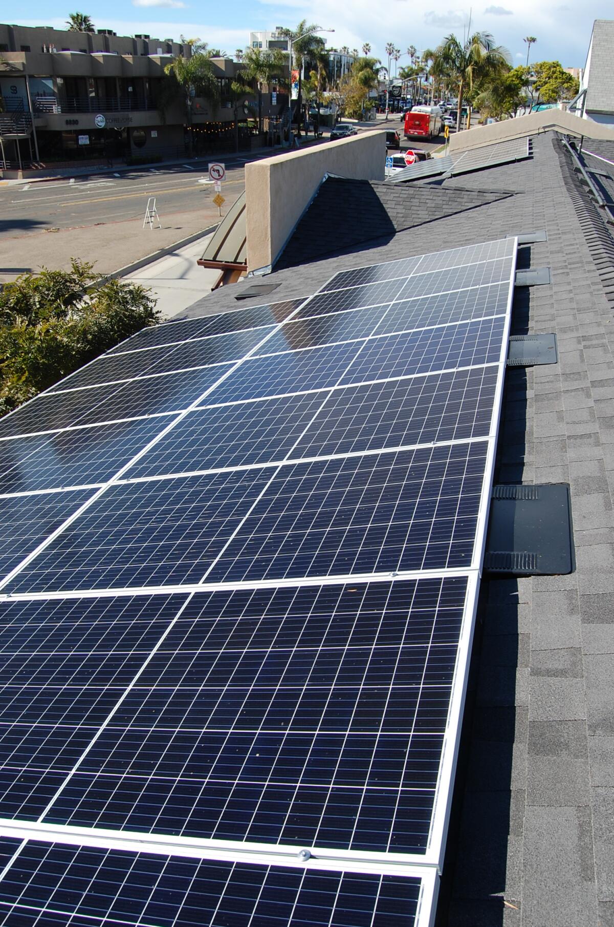 The La Jolla Community Center has completed a two-year project to install a new roof and solar panels.
