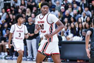 Junior center Dominique Bentho has been a major contributor for No. 1-ranked Harvard-Westlake.