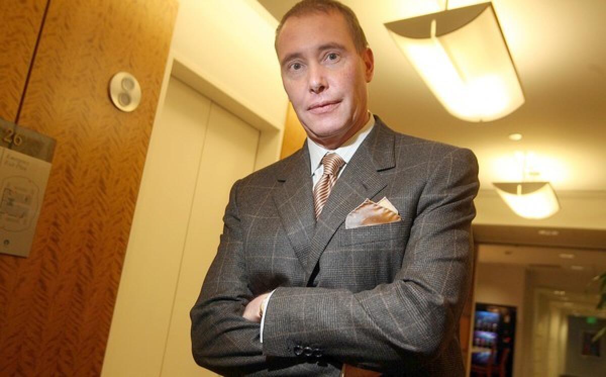 Jeffrey Gundlach is shown at TCW Group in 2009. He was fired by the firm that same year. Days later, he started DoubleLine Capital.