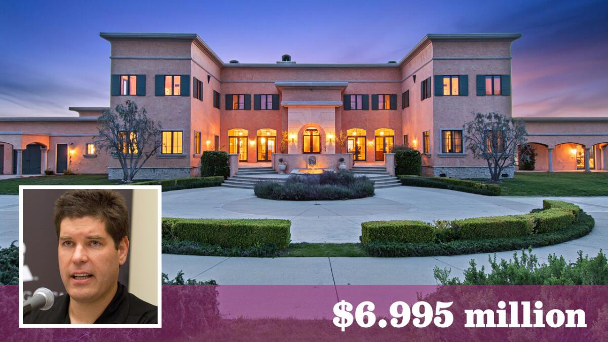 Record producer and music executive Matt Serletic has put his estate in Calabasas up for sale at $6.995 million.