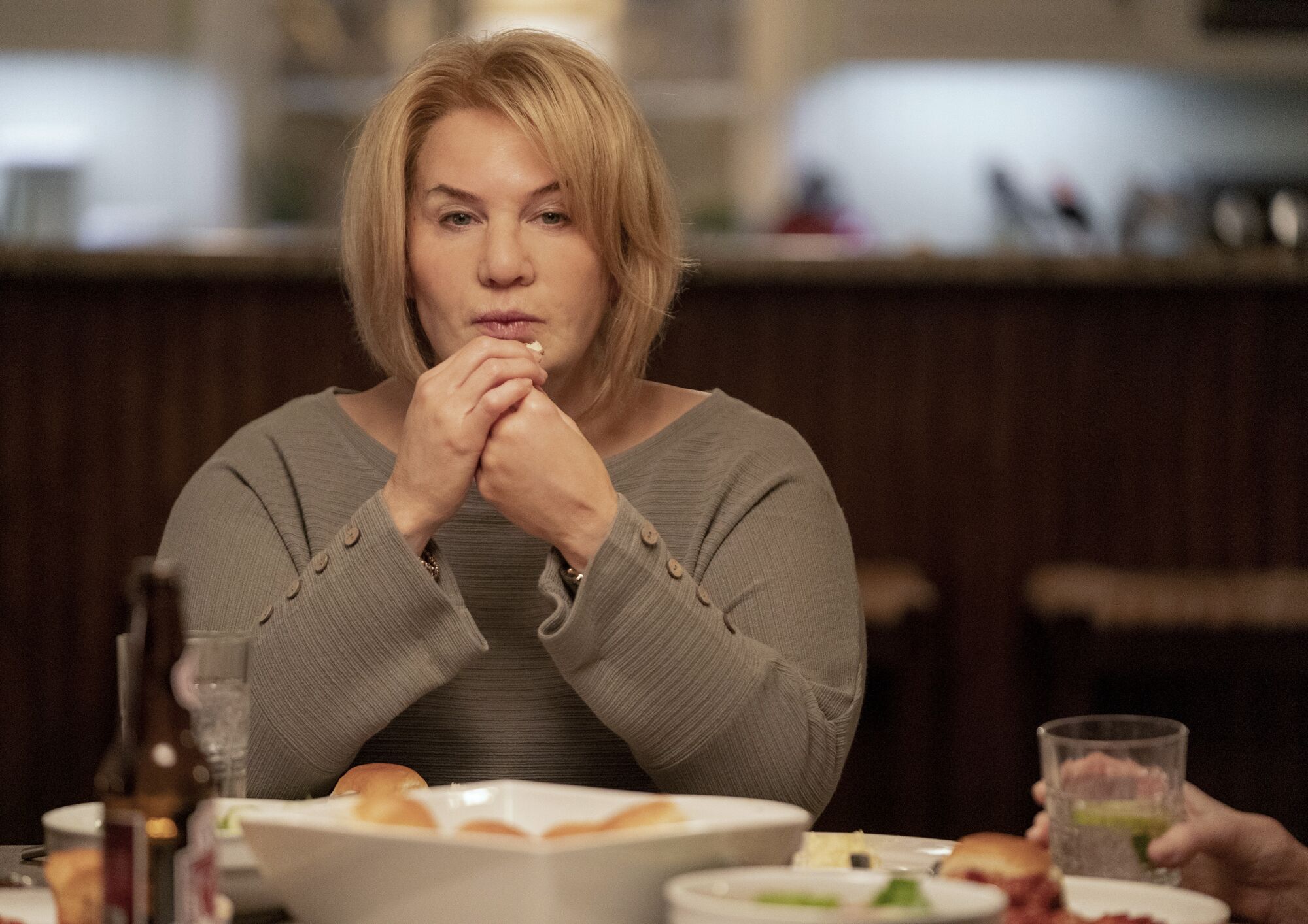 Renee Zellweger as Pam Hupp in NBC's "The Thing About Pam."