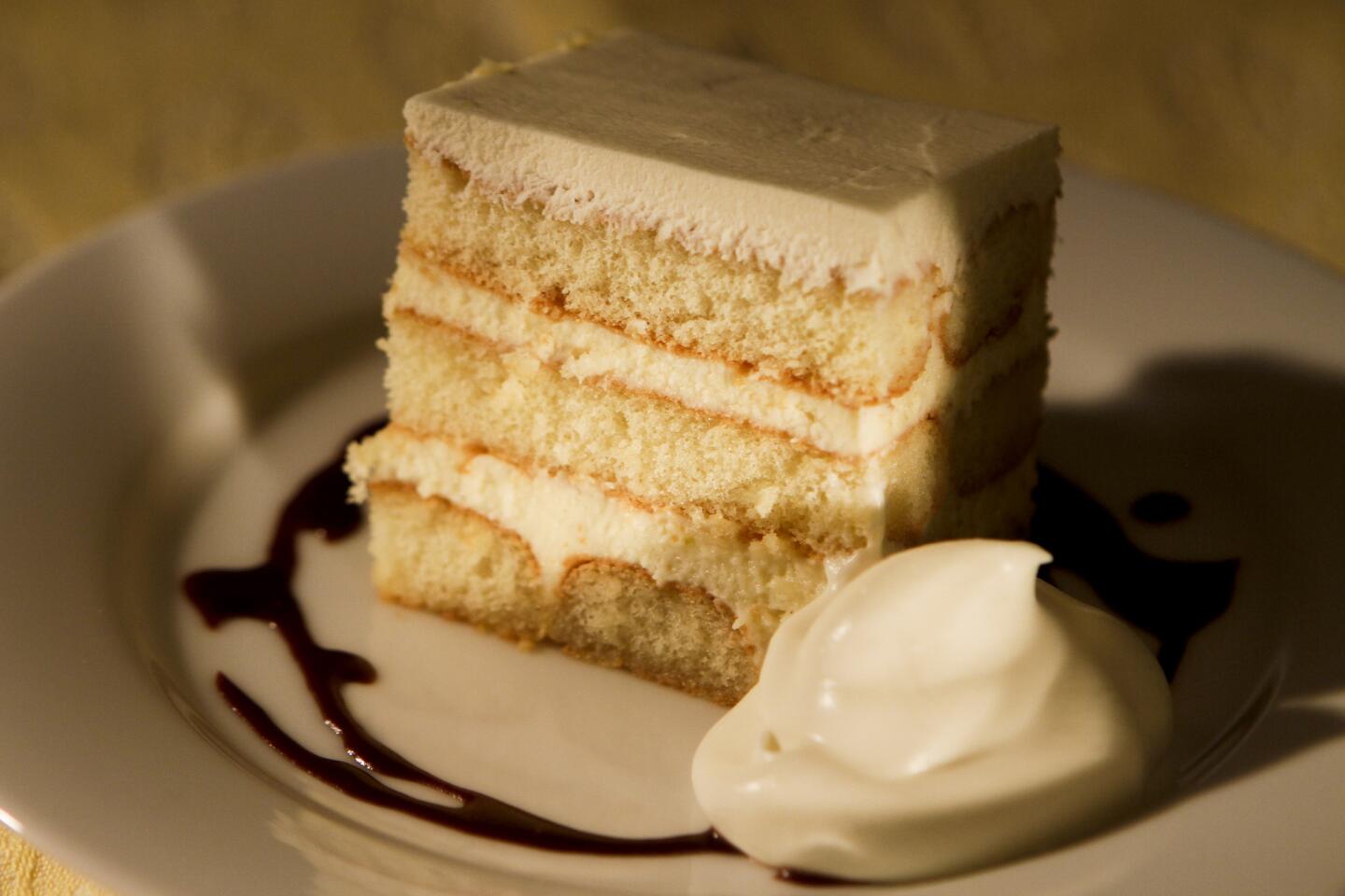 Cayenne Cafe's citrus tiramisu