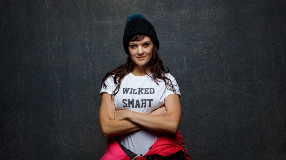 Frankie Shaw, director/writer for "SMILF" photographed at Sundance in 2016. (Jay L. Clendenin / Los Angeles Times)