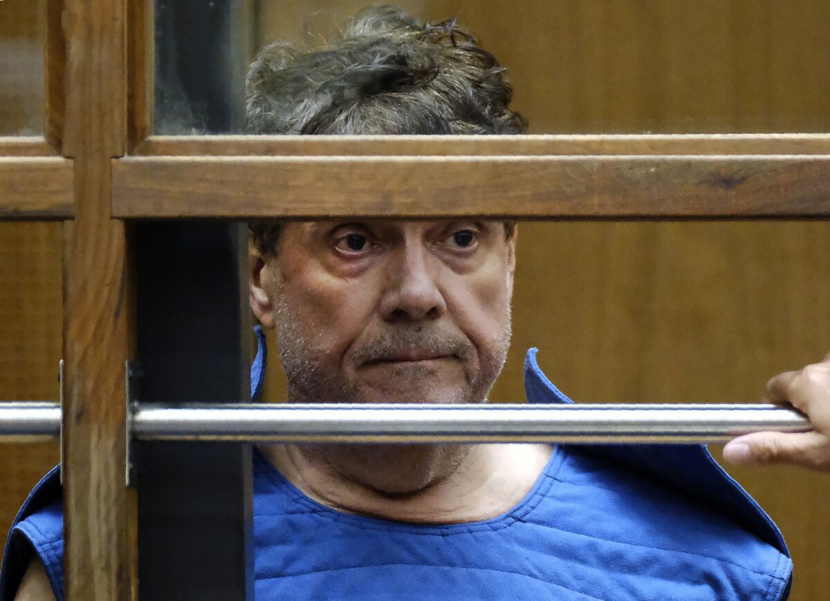 2019, file photo, Dr. George Tyndall listens during his arraignment at Los Angeles Superior court.