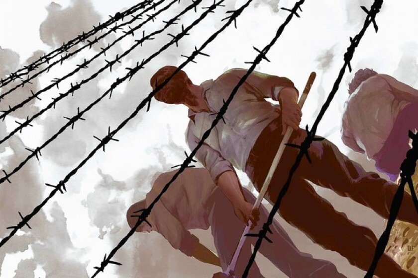 Illustration for the review of H.G. Adler's novel "Panorama."