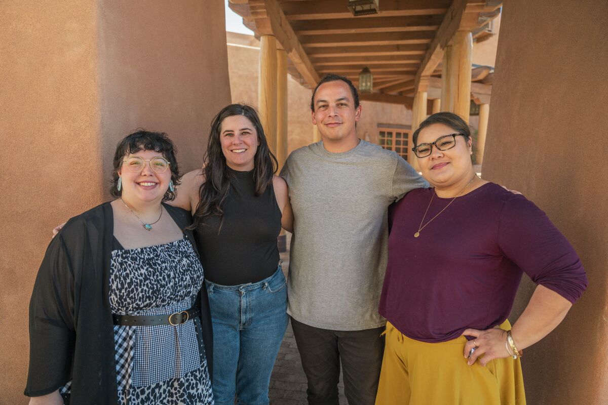 A photo of Sundance Institute's Indigenous Program team and operations staff.