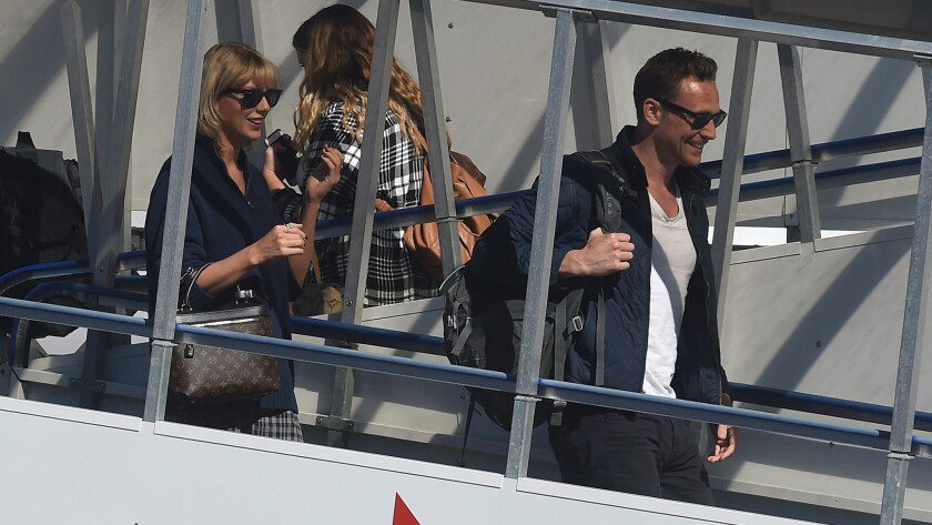 Tom Hiddleston And Taylor Swift Are Not A Publicity Stunt He Says Thank You For Asking Los Angeles Times