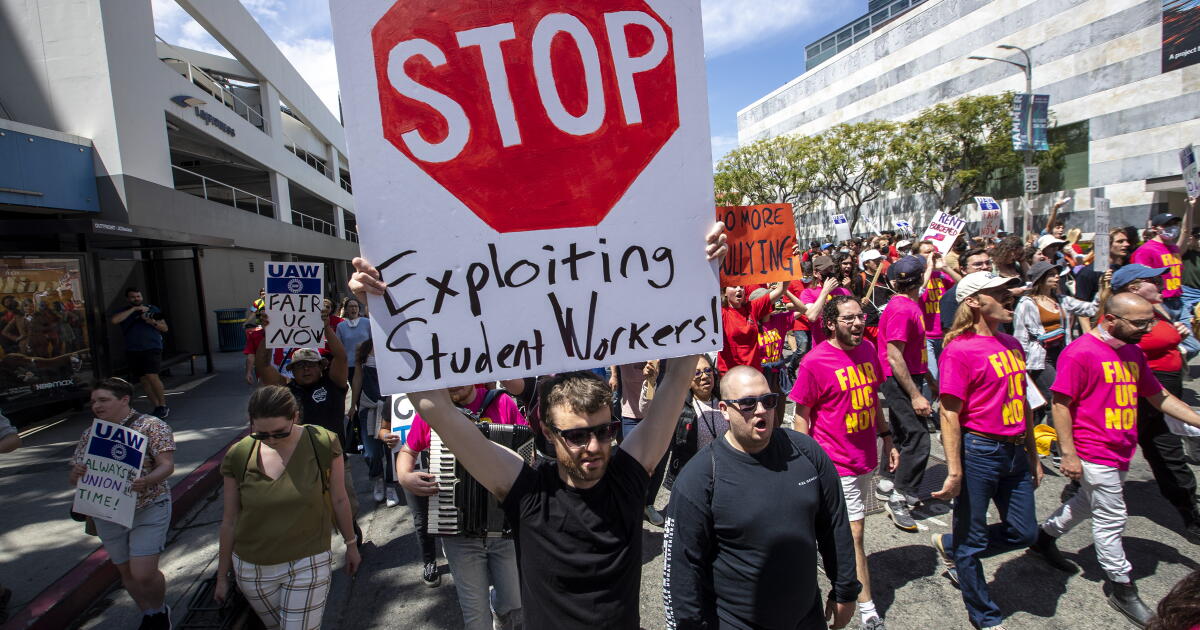 Cal Tech Protests Nearly 48,000 UC graduate students poised to shut down many classes ...