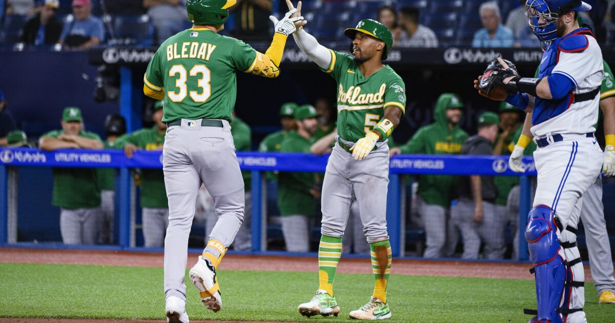 JJ Bleday DRILLS a Two-Run Home Run!, 6th HR of 2023, Oakland Athletics