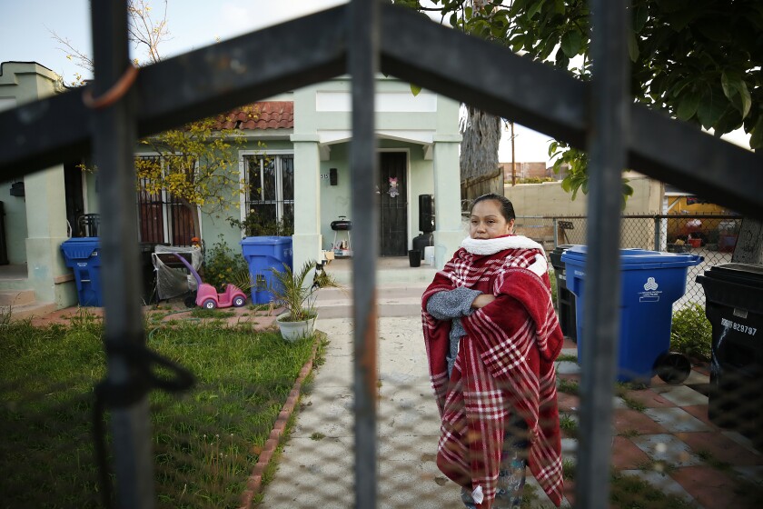 Raquel Lezama waited five hours in line at her union hall to get help filing unemployment, but that won’t cover her rent, her car loan and other bills. 