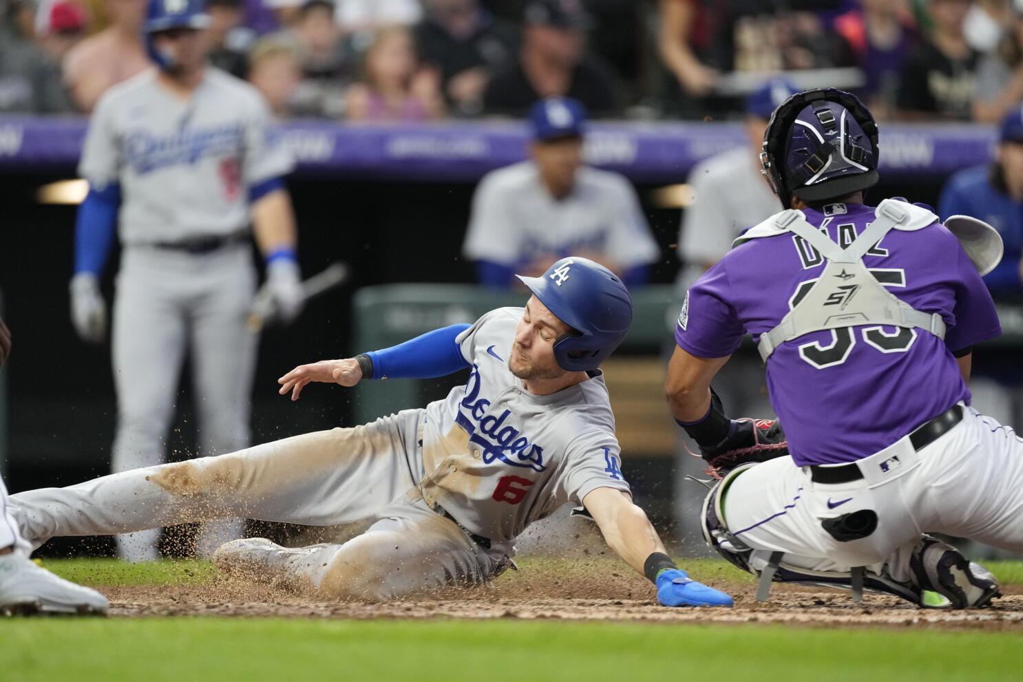 Cron y Rockies se imponen a Dodgers - Los Angeles Times