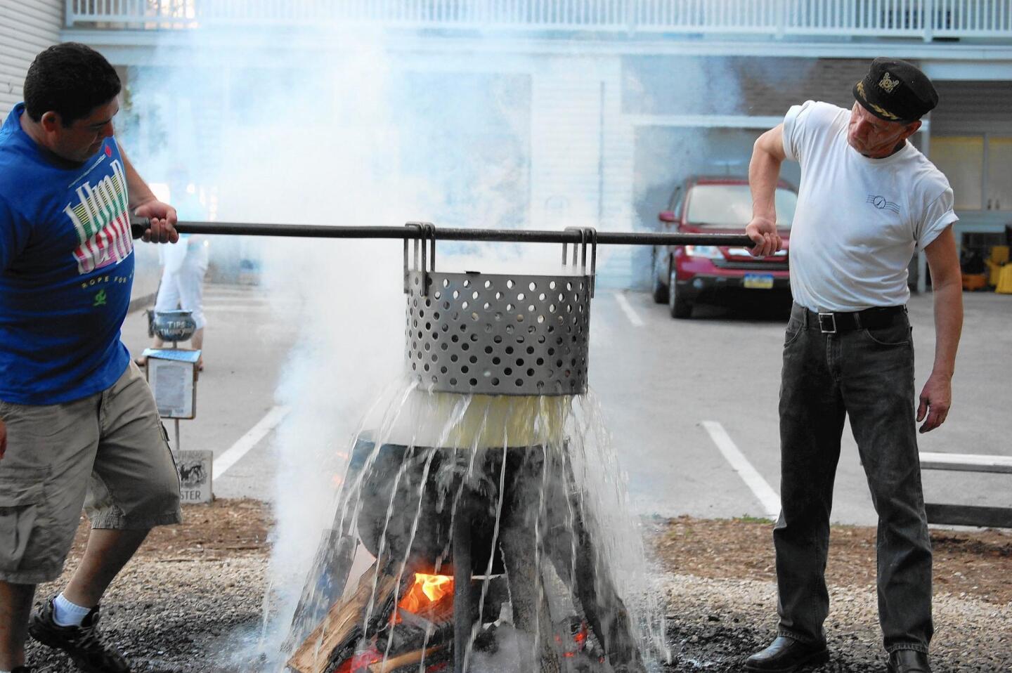 Watching a traditional fish boil is half the fun, and the spectacle can be found throughout Door County, including the Old Post Office Restaurant in Ephraim, Wis.