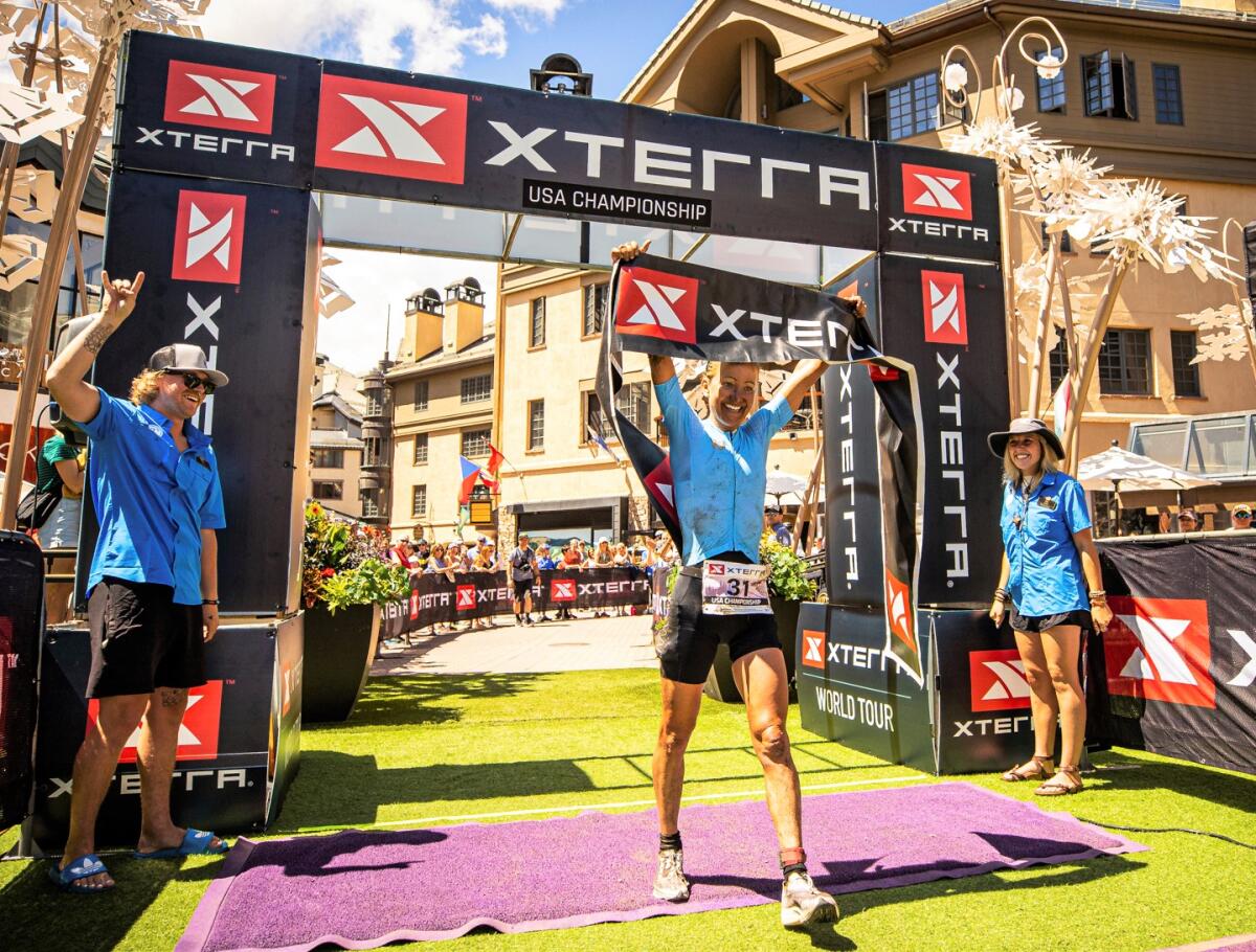 Lesley Paterson won USA XTERRA title in October, 2022 in Avon, Colo., just after "All is Quiet on the Western Front" debuted.