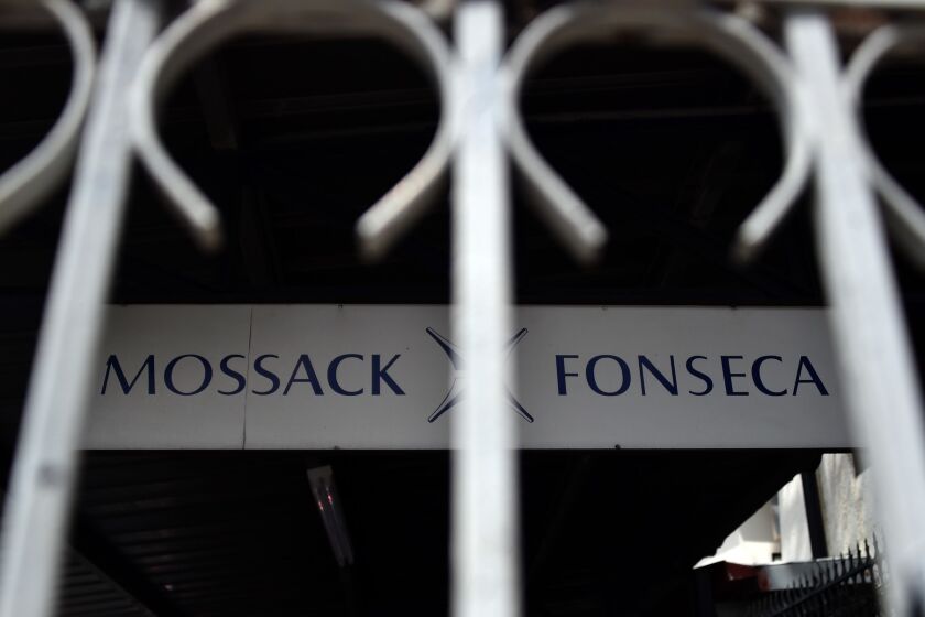 The Mossack Fonseca law firm offices in Panama City. Reports based on a massive cache of leaked documents from the firm appear to show how the world’s political, sports and entertainment elite have hidden money in offshore accounts.