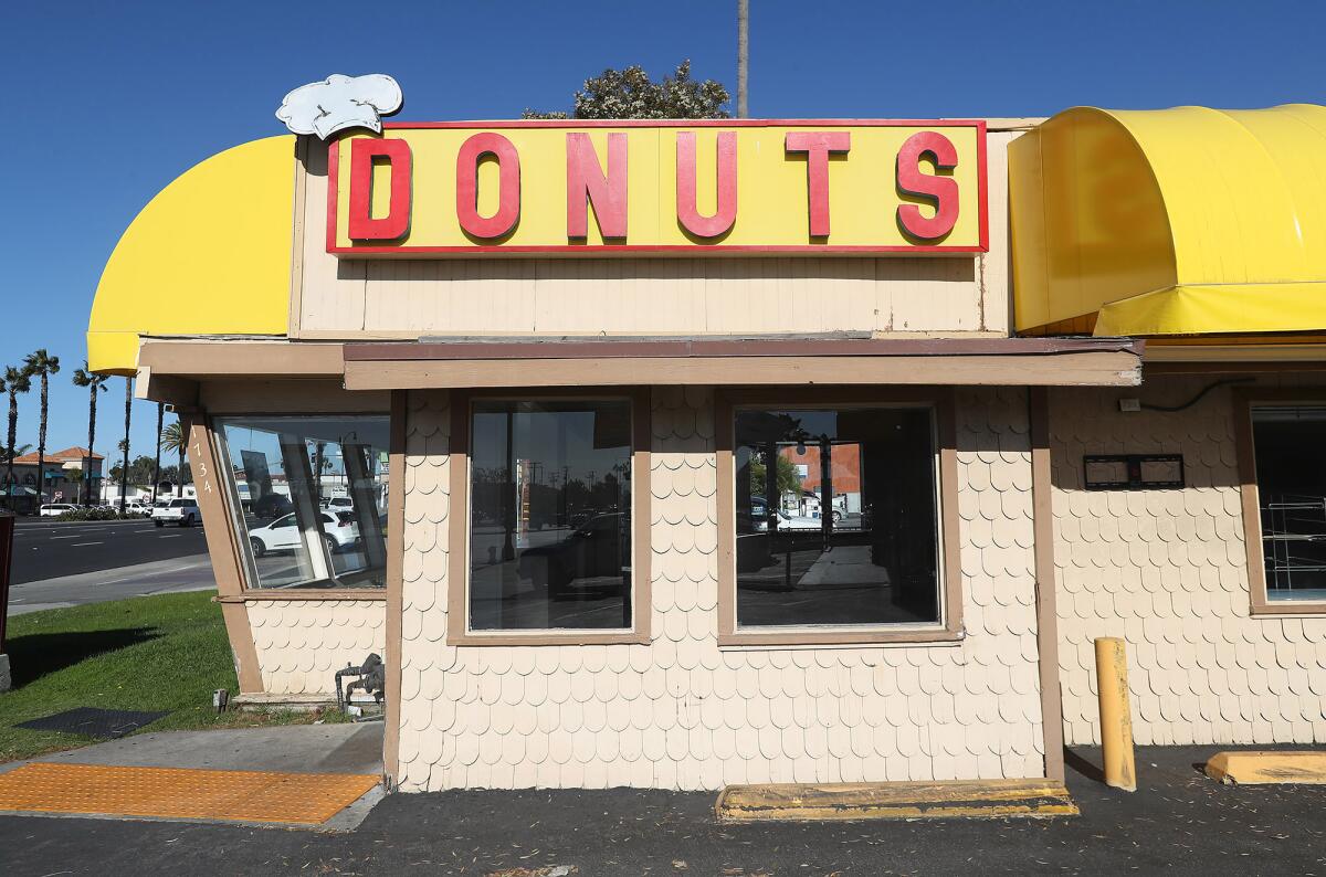 The former Oh Those Donuts and Deli on Newport Boulevard in Costa Mesa.