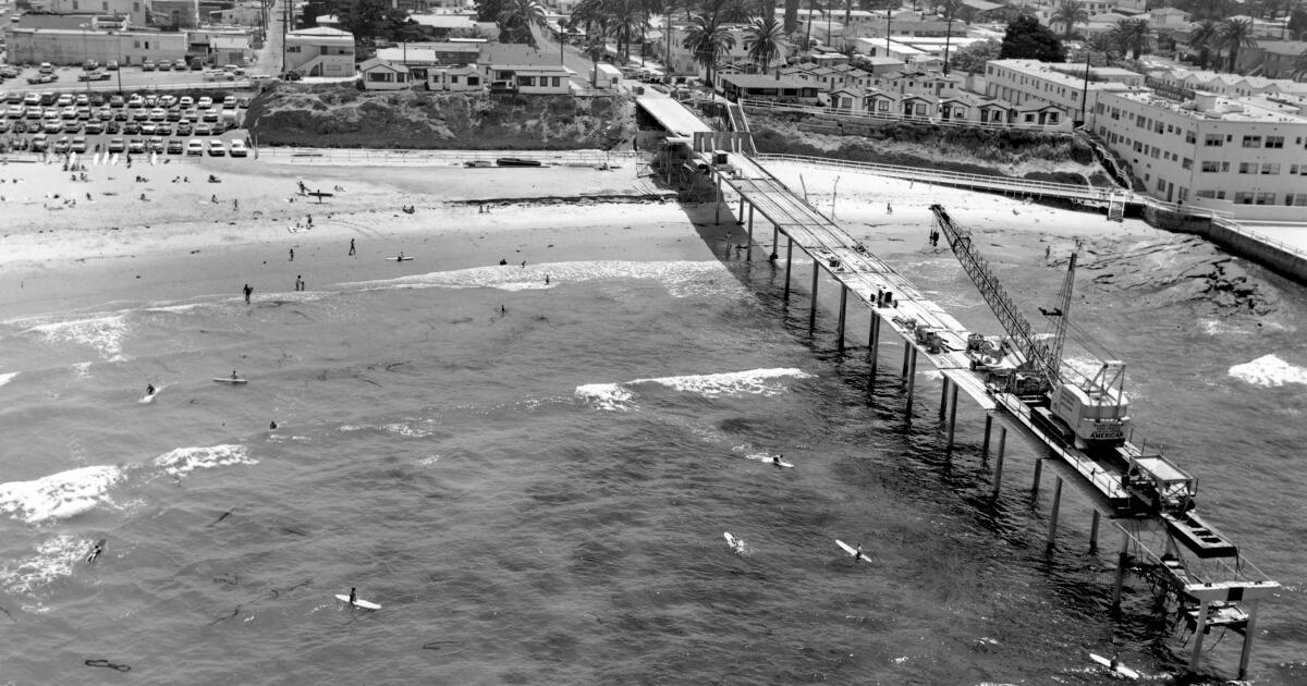 Historic La Playa Piers face uncertain future as community rallies for  preservation