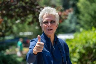 Bill McDermott, CEO of ServiceNow, said AI agents “don’t need any lunch and they don’t have any health care benefits.” Photographer: David Paul Morris/Bloomberg