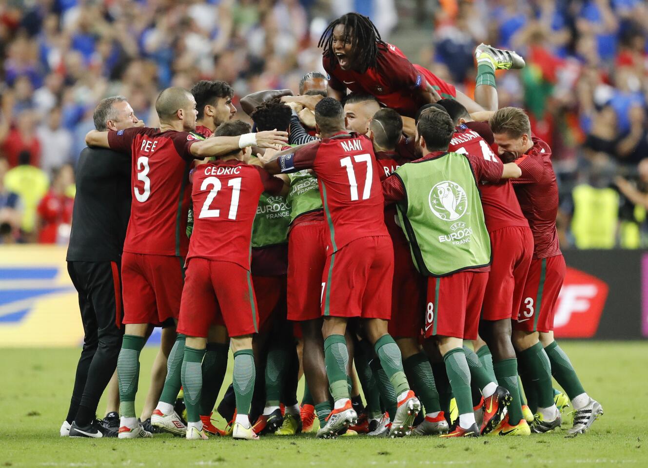 APphoto_Soccer Euro 2016 Portugal France
