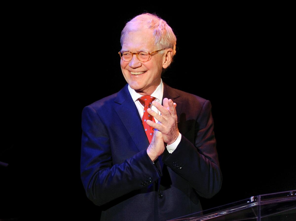 David Letterman's final 'Late Show' guests will include Tom Hanks and Bill Murray.