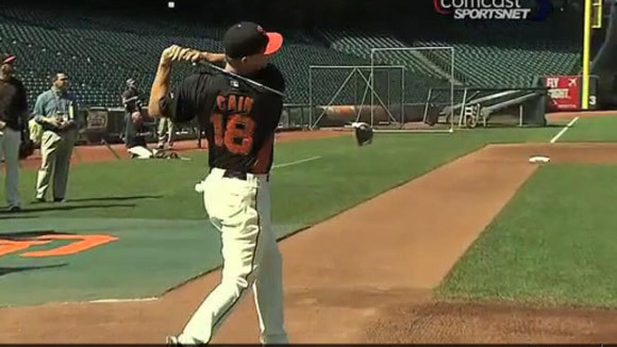 Giants' Matt Cain Pitches Perfect Game After Crushing Golf Balls