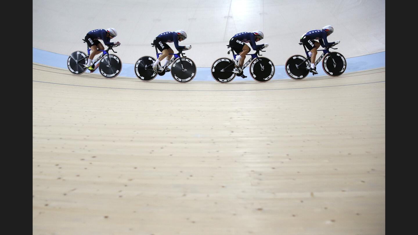 Women's Team Pursuit Finals