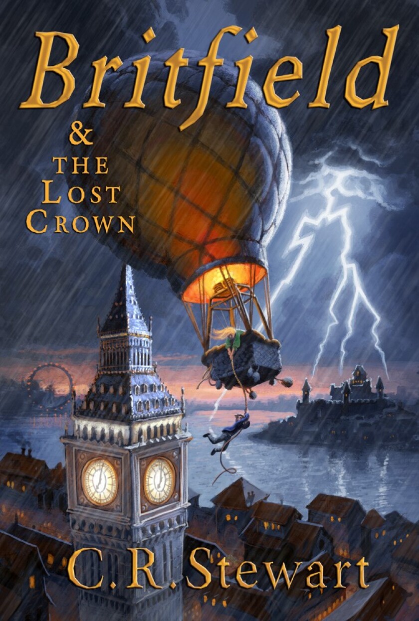 The cover of "Britfield and the lost crown"