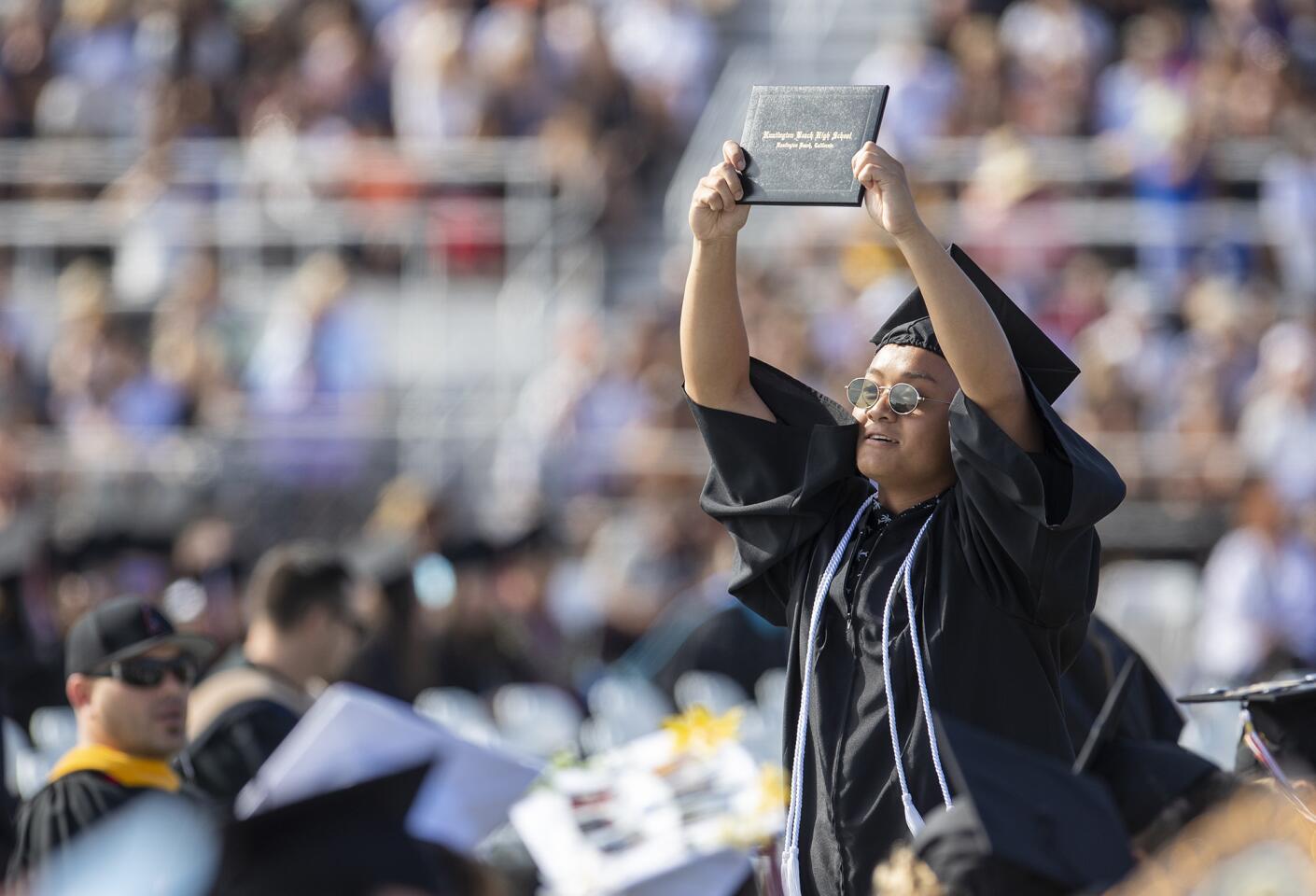 Photo Gallery: Huntington Beach High School graduation