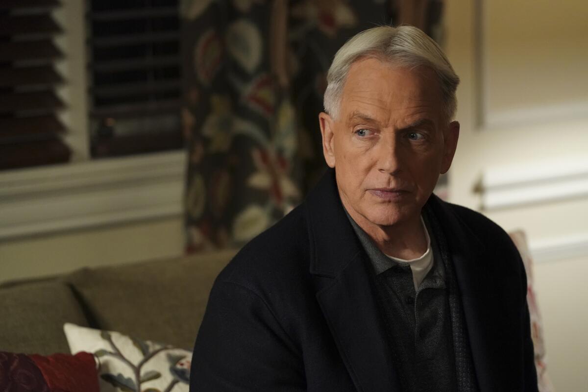 Mark Harmon in "NCIS" on CBS.