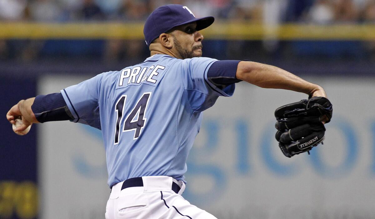 Tampa Bay Rays ace left-hander David Price is the prized pitcher on the trade block, but teams such as the Angels that lack high-end prospects in the minors are out of the market unless they're willing to part with players already in the majors.